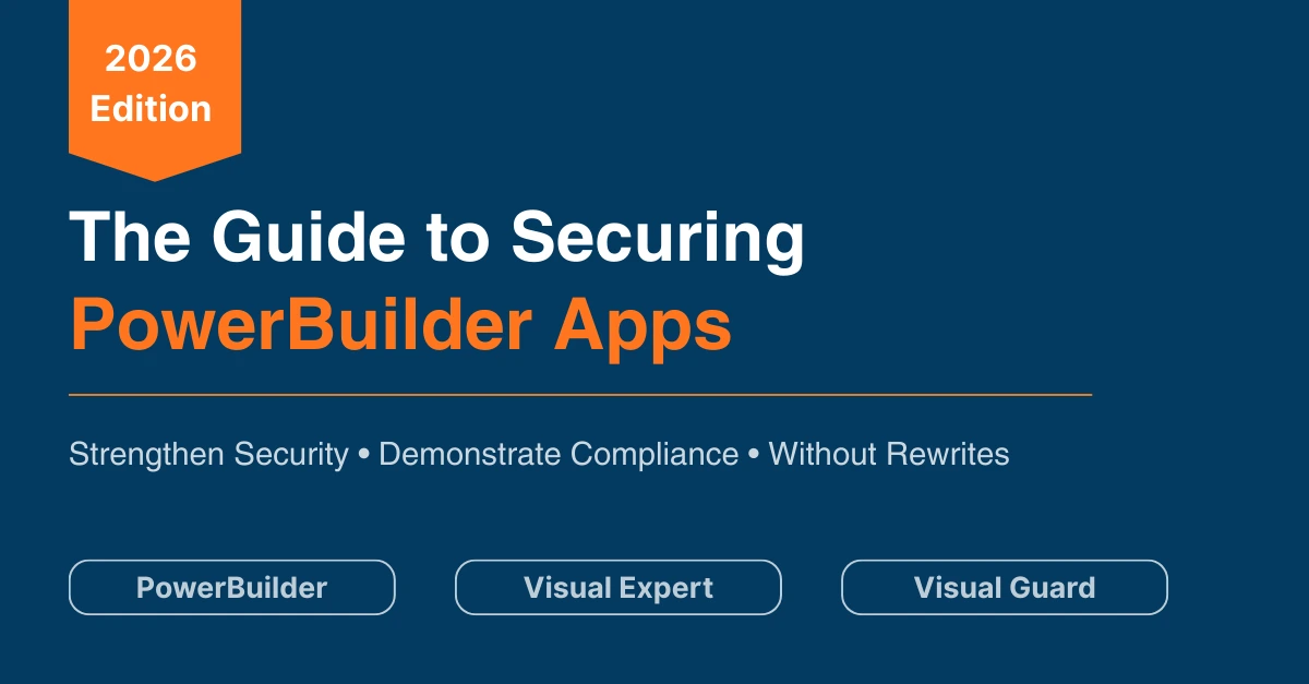 Securing PowerBuilder Applications in 2026